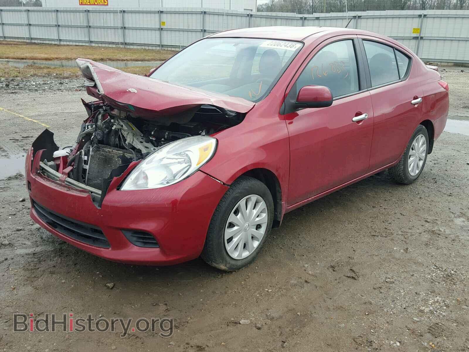 2013 NISSAN VERSA - VIN: 3N1CN7AP2DL853997 - Фото 2