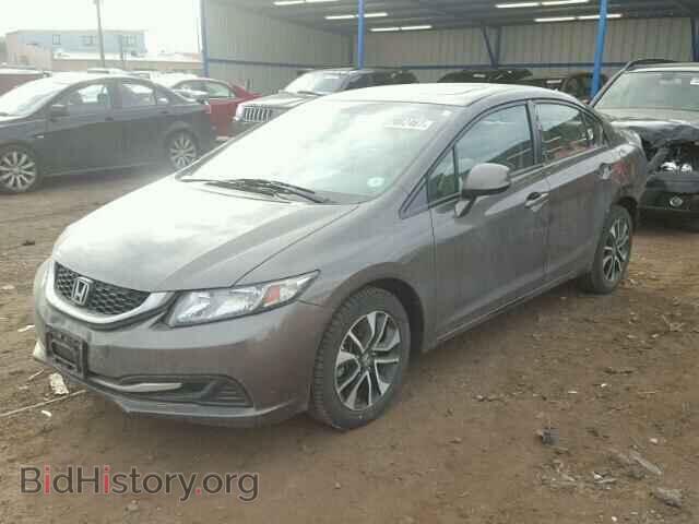 2013 HONDA CIVIC - VIN: 2HGFB2F83DH505921 - Фото 2