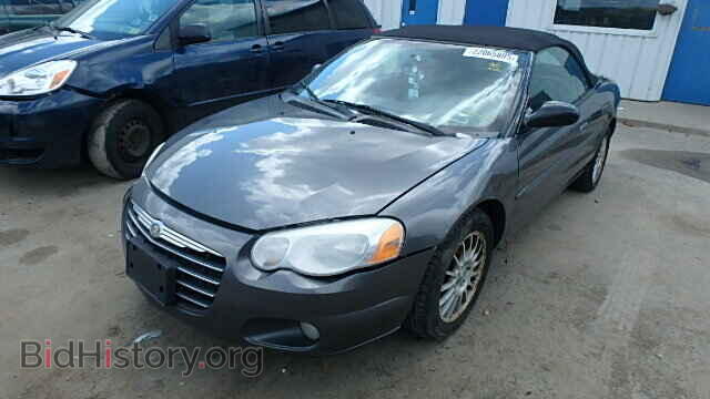 2004 CHRYSLER SEBRING - VIN: 1C3EL55R14N335878 - Фото 2
