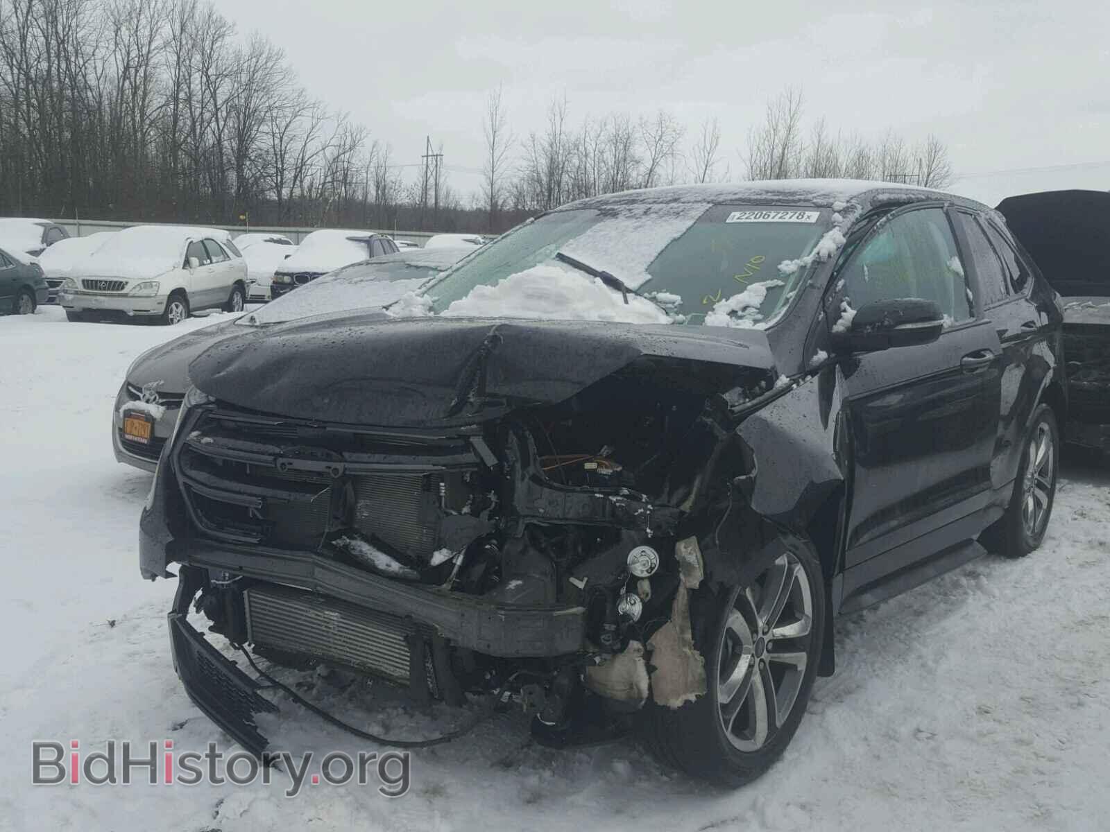 2015 FORD EDGE - VIN: 2FMTK4AP5FBC31120 - Фото 2