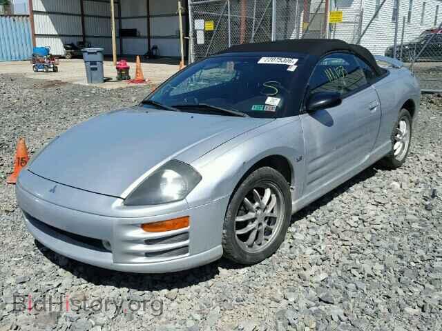 2002 MITSUBISHI ECLIPSE - VIN: 4A3AE85H22E048122 - Фото 2