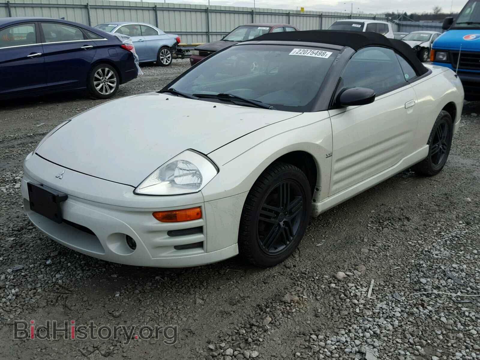 2003 MITSUBISHI ECLIPSE - VIN: 4A3AE75H83E016397 - Photo 2