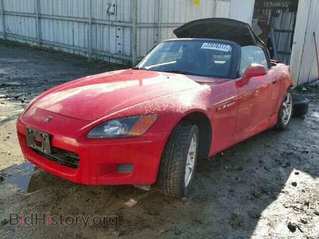 2000 HONDA S2000 - VIN: JHMAP1149YT001566 - Фото 2