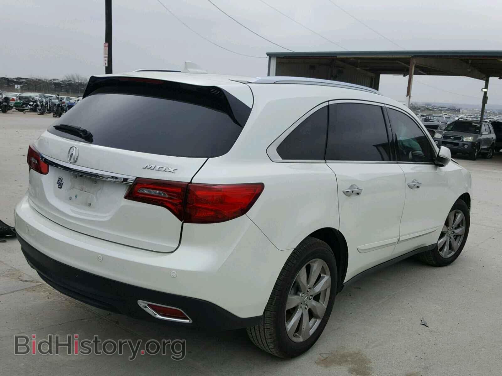 2014 ACURA MDX - VIN: 5FRYD3H83EB019166 - Фото 4