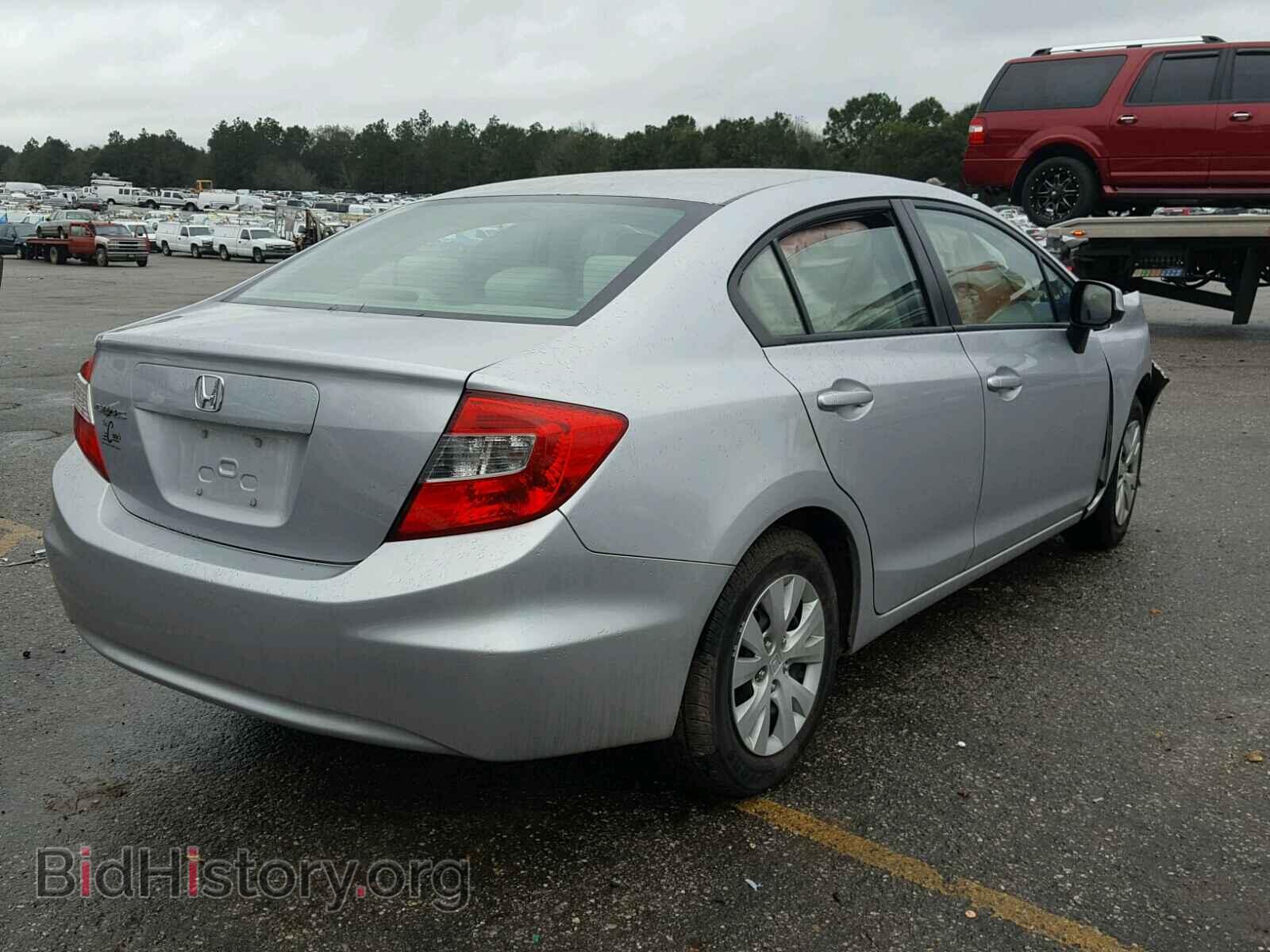 2012 HONDA CIVIC - VIN: 19XFB2F53CE082143 - Фото 4
