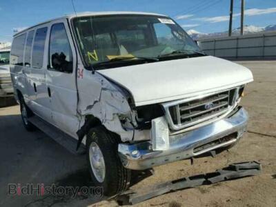 2007 Ford ECONOLINE, белый — VIN 1FBNE31L27DA93192, Copart