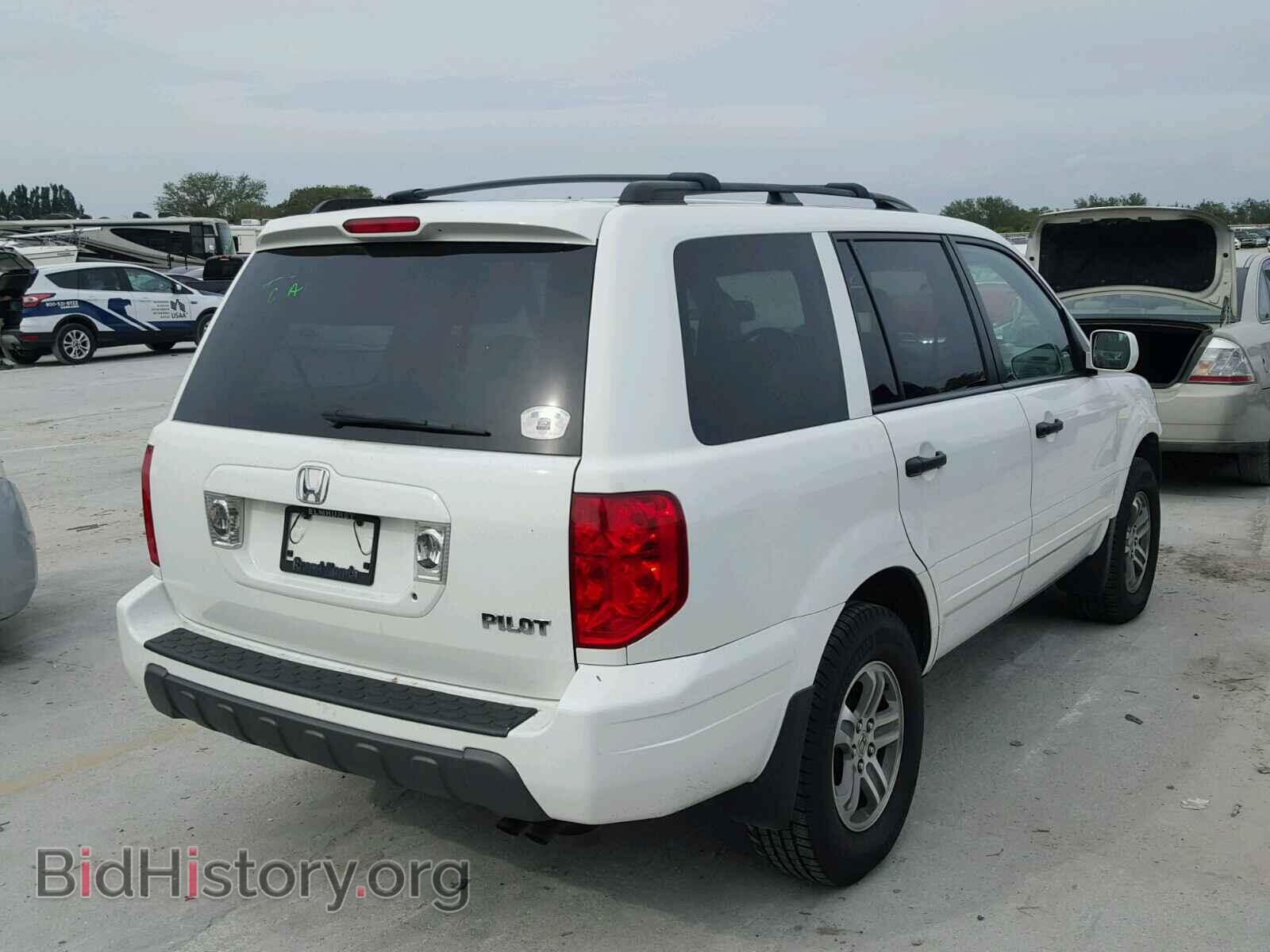 2005 HONDA PILOT - VIN: 5FNYF18585B001039 - Photo 4