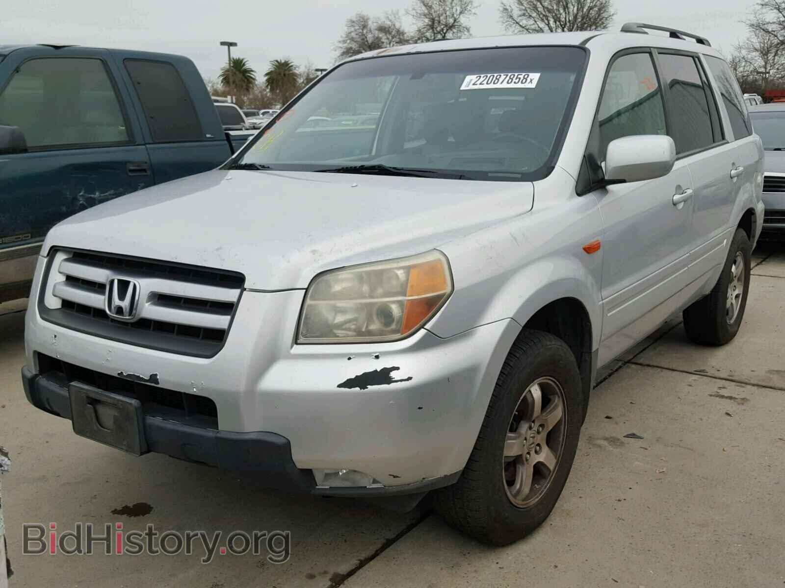 2006 HONDA PILOT - VIN: 5FNYF28516B009748 - Фото 2