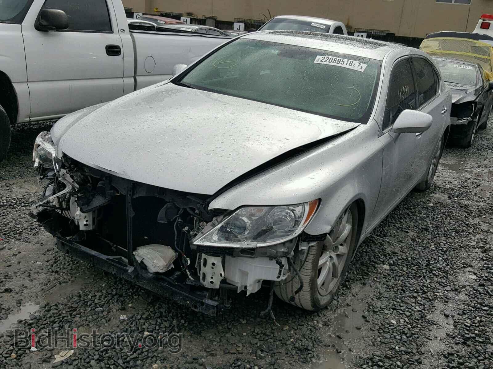 2007 LEXUS LS460 - VIN: JTHGL46F775019519 - Фото 2