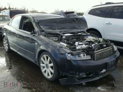 2005 Audi A4 A4 3.0 QUA, черный — VIN WAULT68E75A062128, Copart