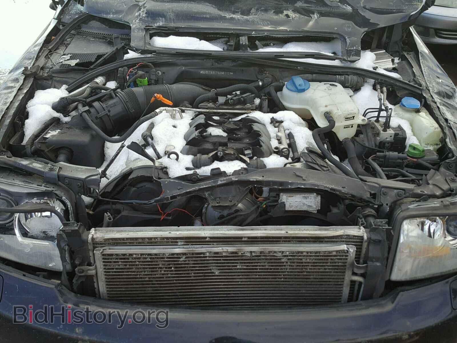 2005 AUDI A4 - VIN: WAULT68E75A062128 - Фото 7