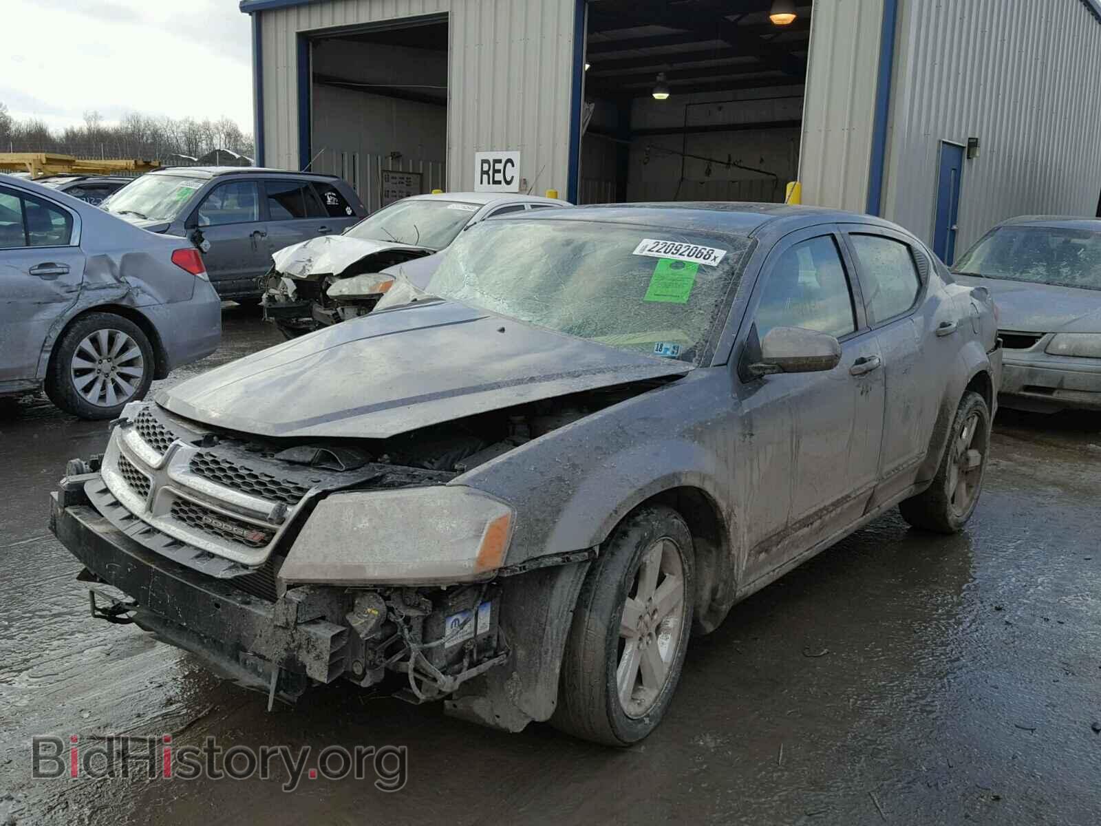 2013 DODGE AVENGER - VIN: 1C3CDZCB4DN687614 - Photo 2