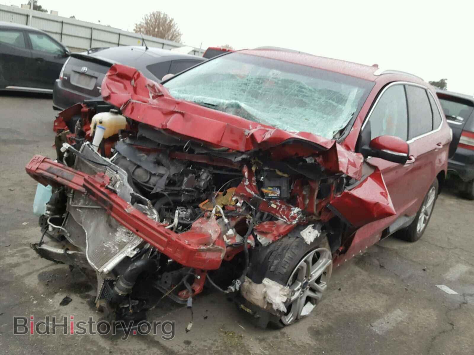 2015 FORD EDGE - VIN: 2FMTK4K97FBB35490 - Photo 2
