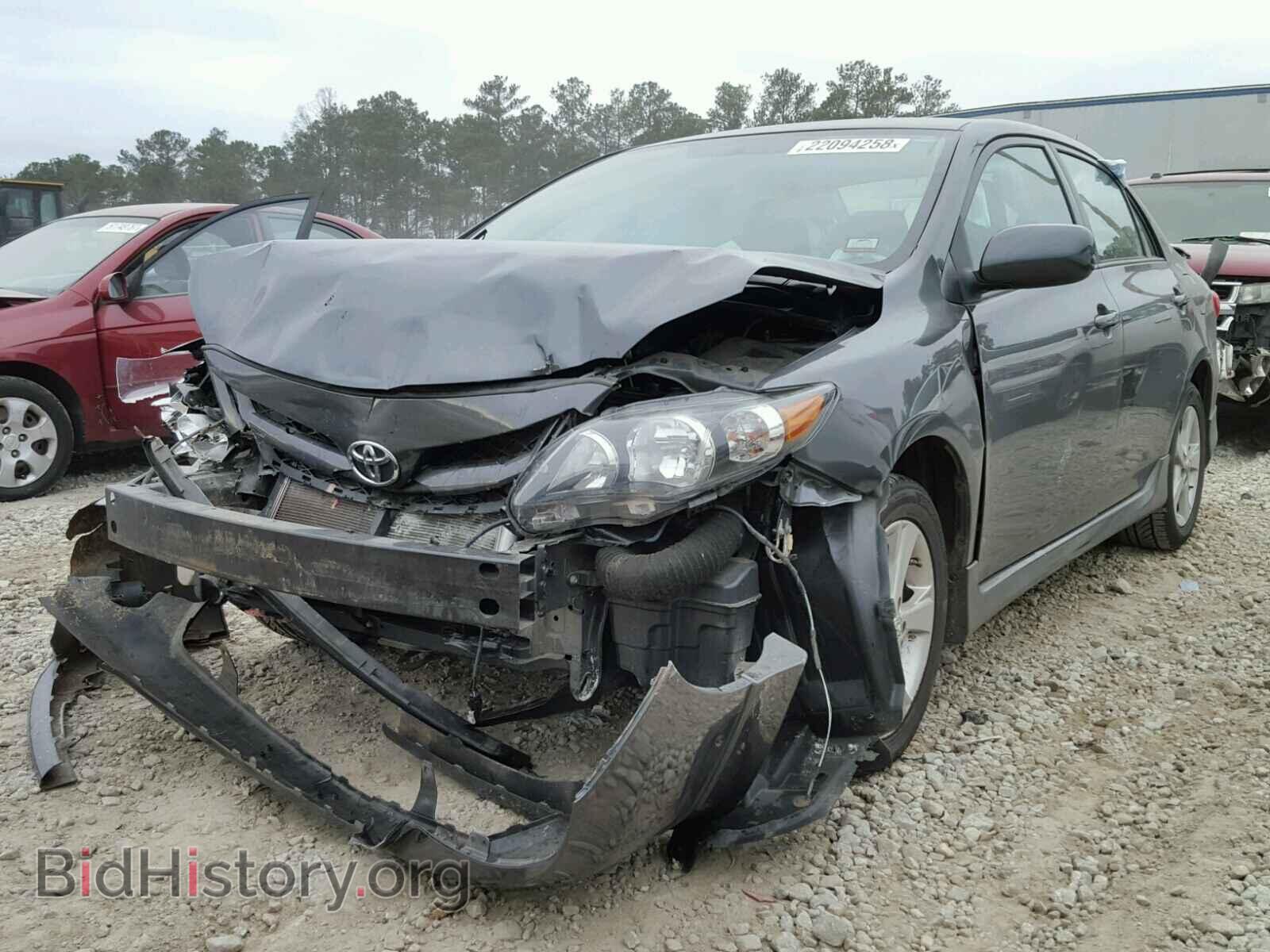 2011 TOYOTA COROLLA BA - VIN: 2T1BU4EE8BC703704 - Фото 2