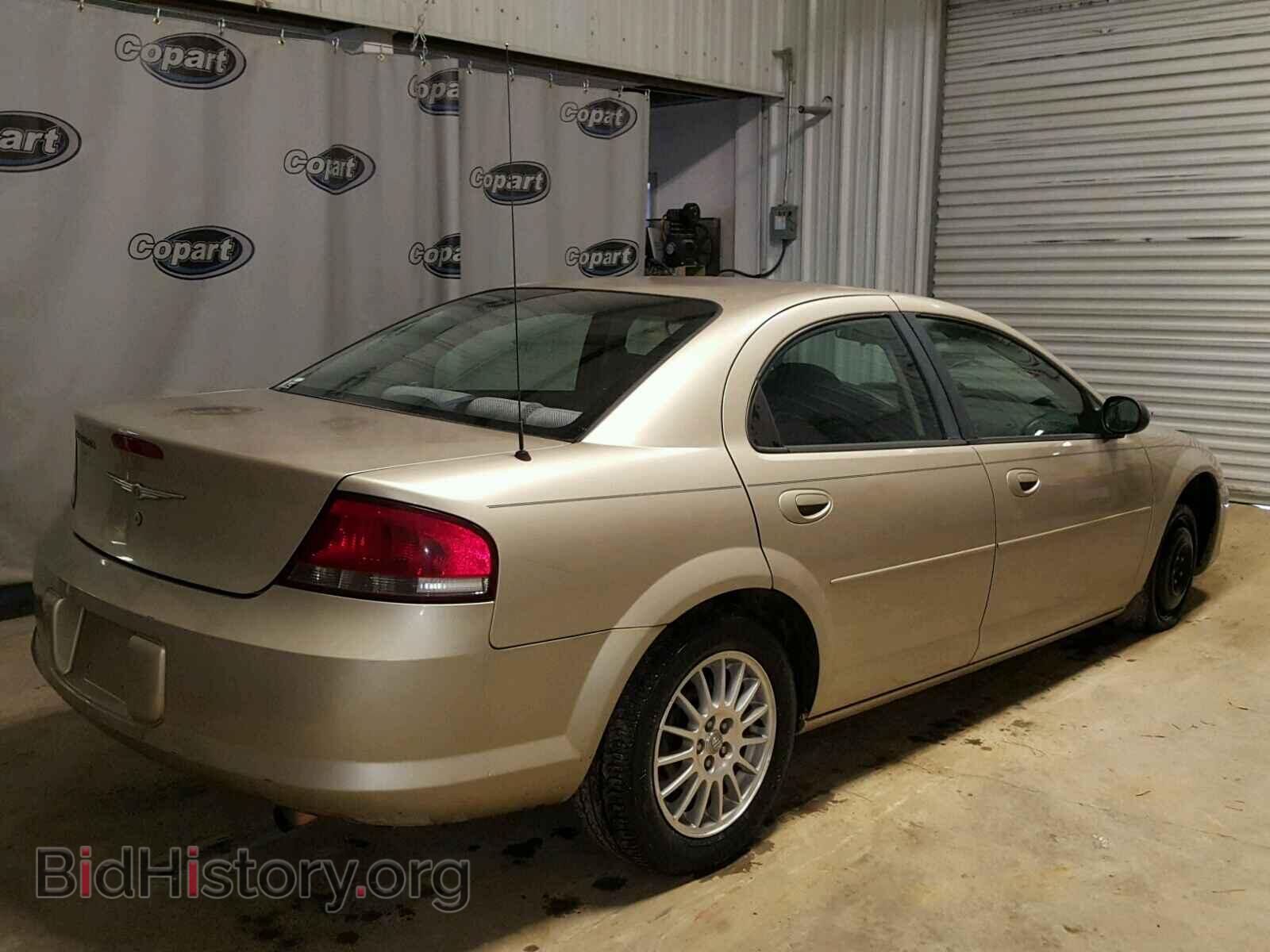 2005 CHRYSLER SEBRING - VIN: 1C3EL46X35N622597 - Фото 4