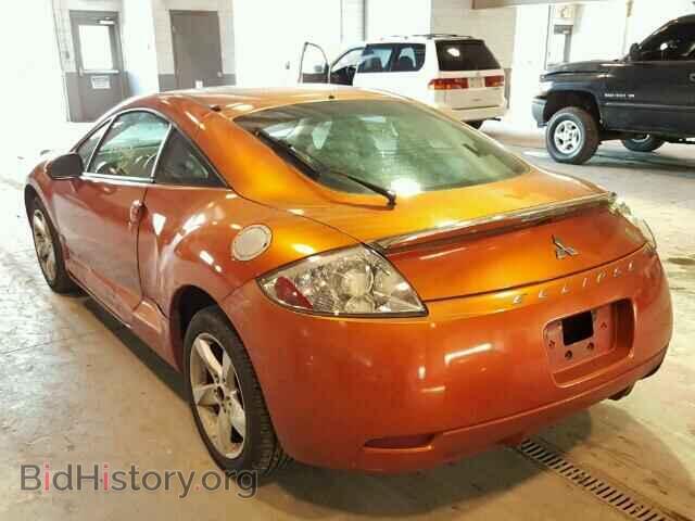 2007 MITSUBISHI ECLIPSE - VIN: 4A3AK34T87E012850 - Фото 3