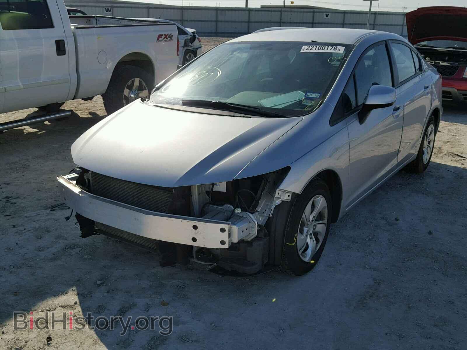 2013 HONDA CIVIC - VIN: 19XFB2F50DE090766 - Фото 2