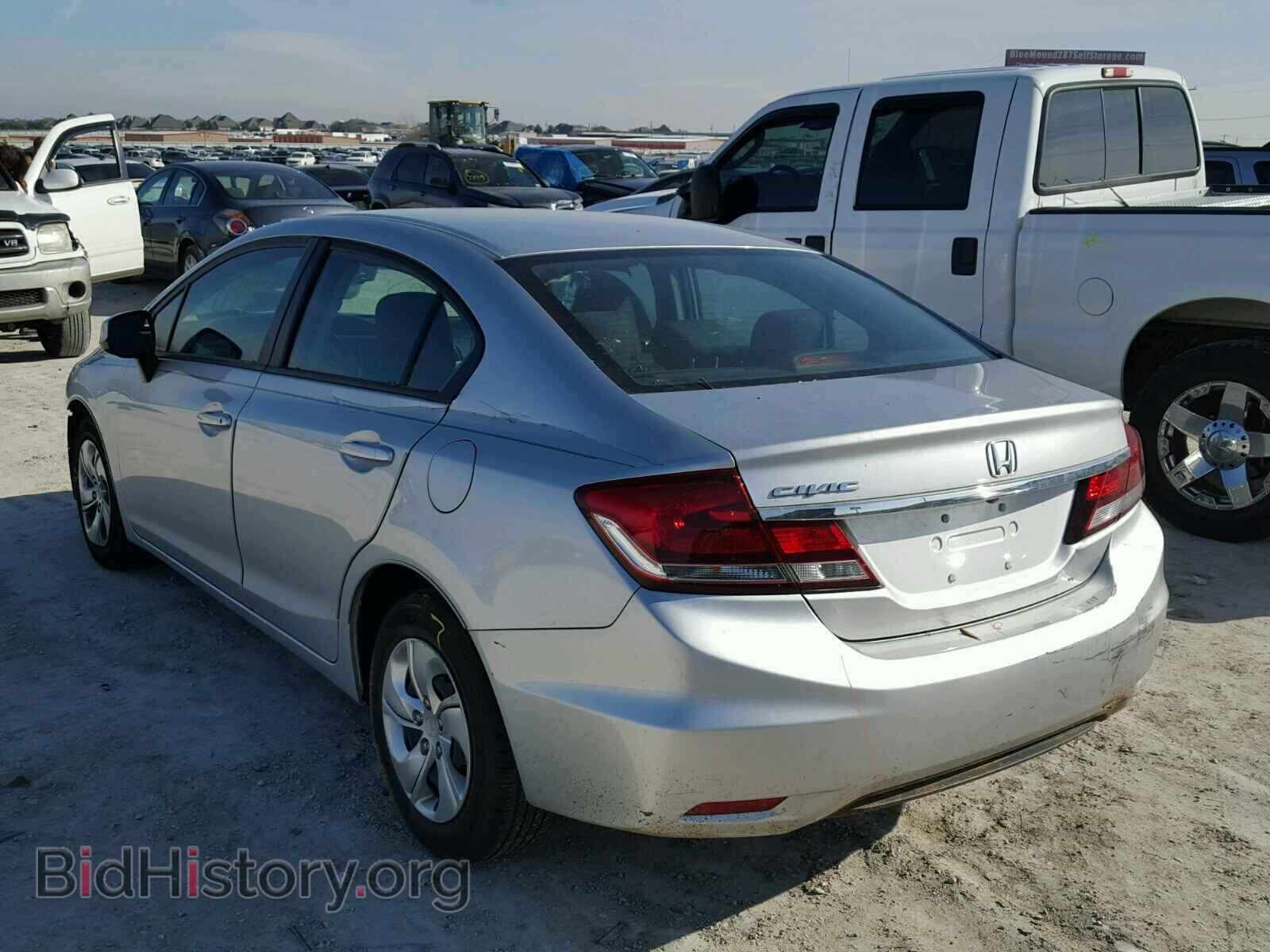 2013 HONDA CIVIC - VIN: 19XFB2F50DE090766 - Фото 3