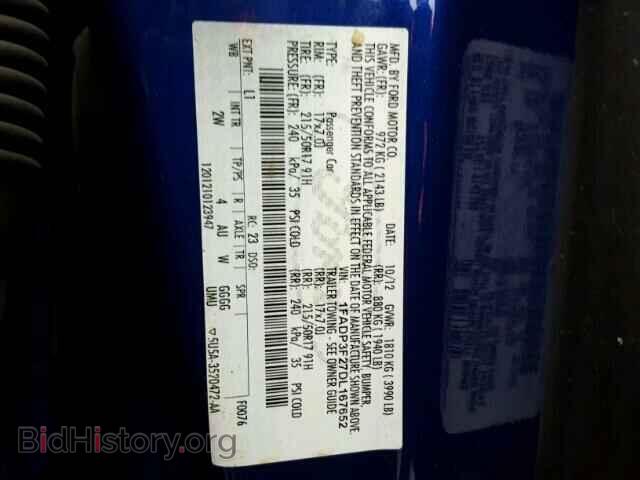 2013 FORD FOCUS - VIN: 1FADP3F27DL167652 - Photo 10