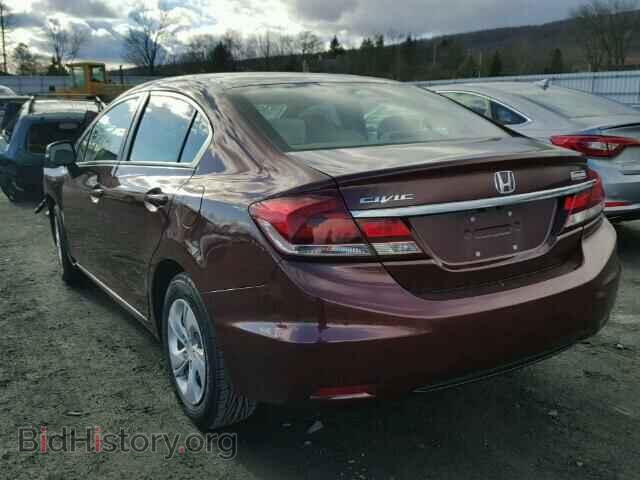 2013 HONDA CIVIC - VIN: 19XFB2F51DE236821 - Фото 3