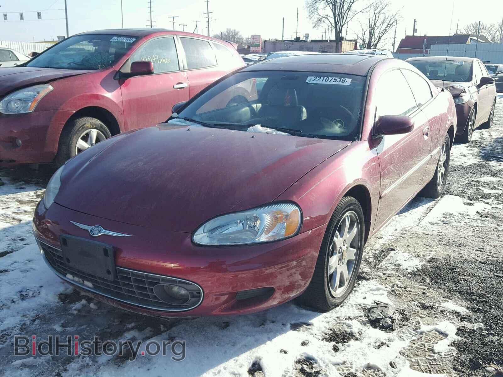2001 CHRYSLER SEBRING - VIN: 4C3AG52H91E128082 - Photo 2