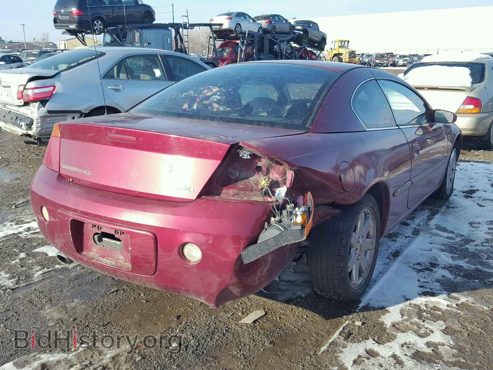 2001 CHRYSLER SEBRING - VIN: 4C3AG52H91E128082 - Photo 4