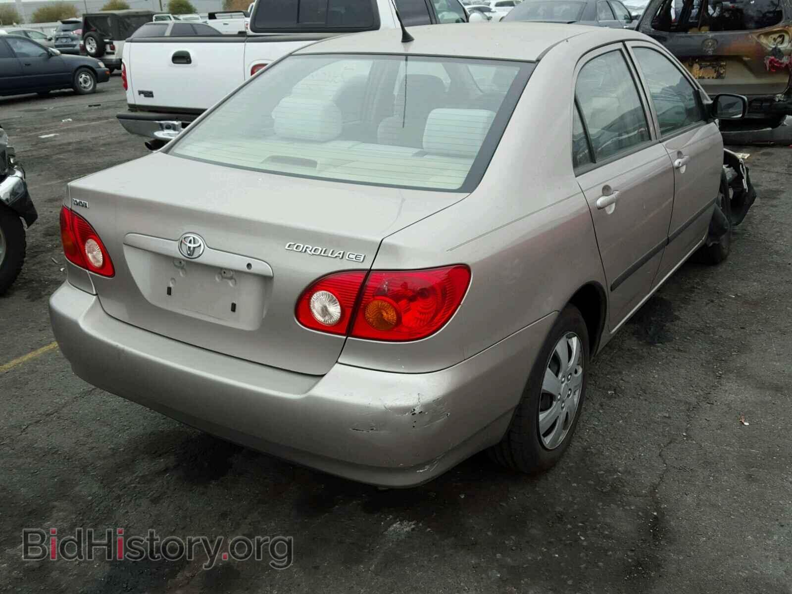 2003 TOYOTA COROLLA - VIN: 1NXBR32E63Z107362 - Фото 4