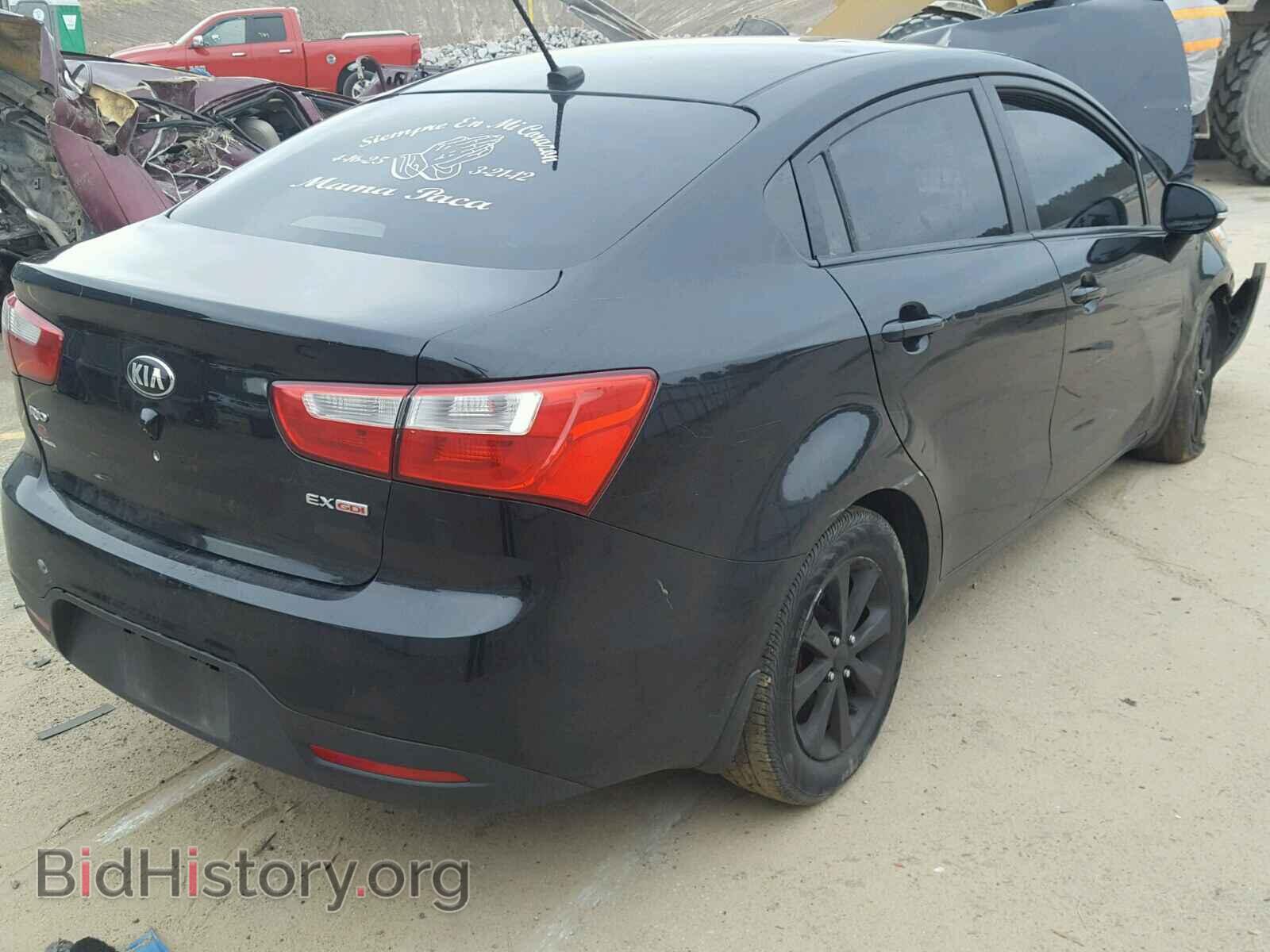 2013 KIA RIO - VIN: KNADN4A32D6316762 - Фото 4