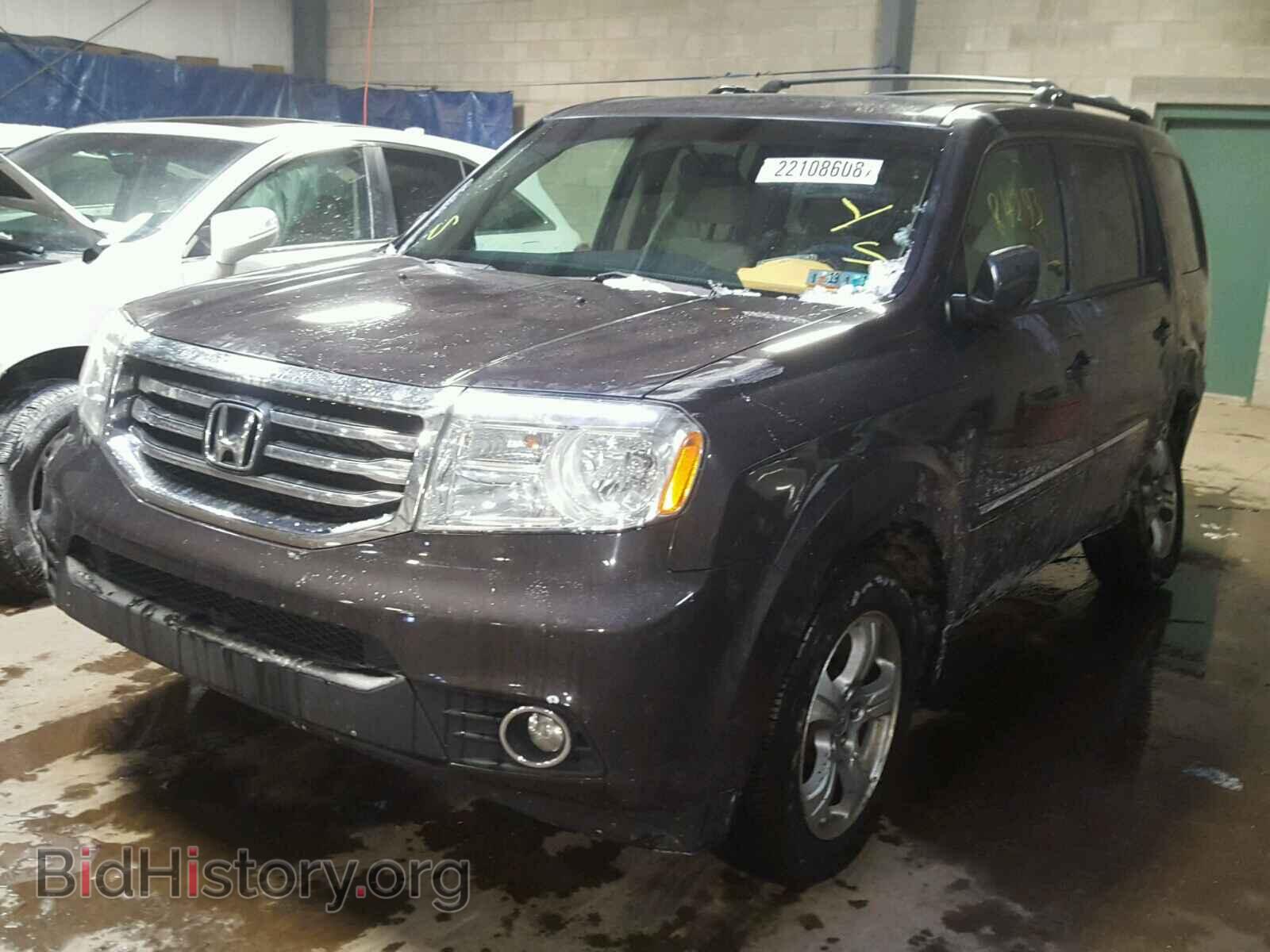 2012 HONDA PILOT - VIN: 5FNYF4H48CB073932 - Фото 2