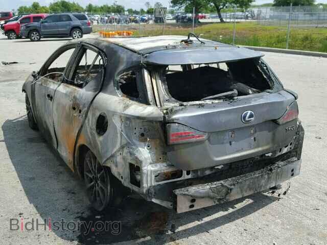 2013 LEXUS CT 200 - VIN: JTHKD5BH7D2156610 - Фото 3