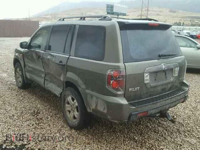 2007 HONDA PILOT - VIN: 2HKYF18157H510703 - Фото 3