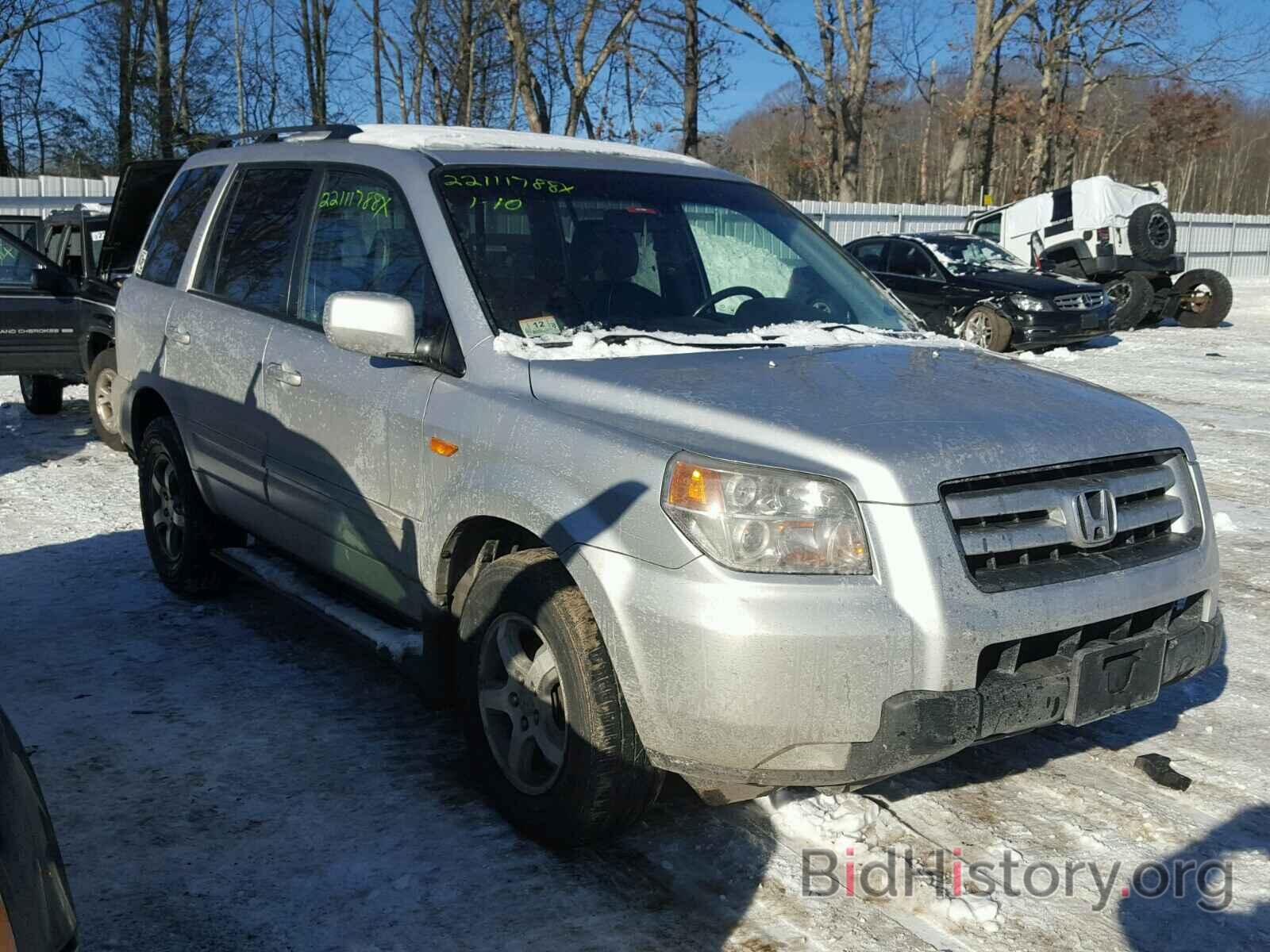 Фотография 2HKYF18577H531698 - HONDA PILOT 2007