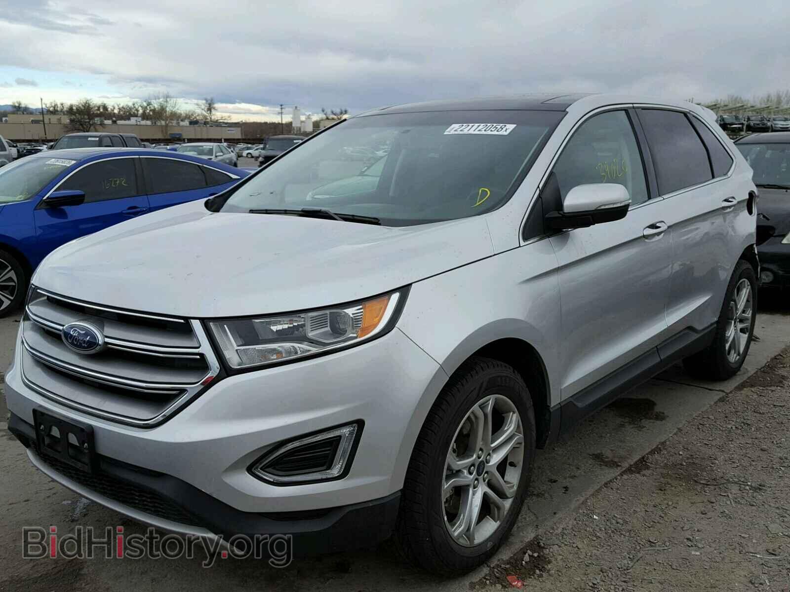 2016 FORD EDGE - VIN: 2FMPK4K82GBB06120 - Фото 2