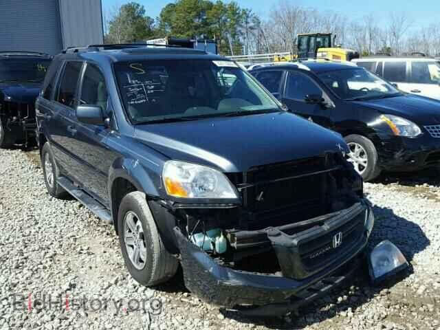 Photo 5FNYF18635B017853 - HONDA PILOT 2005