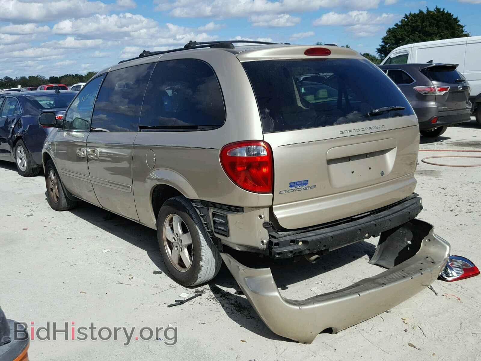 2006 DODGE CARAVAN - VIN: 2D4GP44L06R687486 - Фото 3