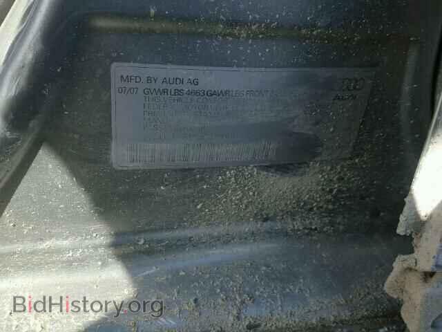 2008 AUDI A4 - VIN: WAUAF78EX8A040083 - Фото 10