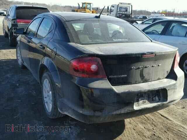 2012 DODGE AVENGER - VIN: 1C3CDZAB3CN216328 - Фото 3