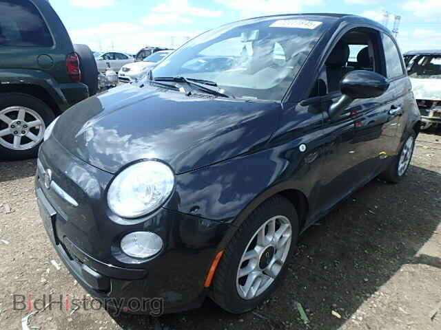 2012 FIAT 500 - VIN: 3C3CFFDR9CT363660 - Фото 2