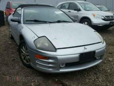 2001 Mitsubishi ECLIPSE Eclipse SP, серебристый — VIN 4A3AE35G21E004369, Copart