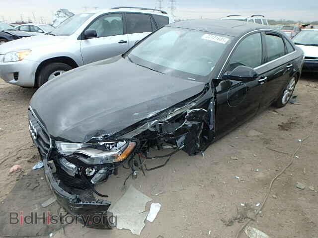 2013 AUDI A6 - VIN: WAUGGAFC3DN068963 - Фото 2