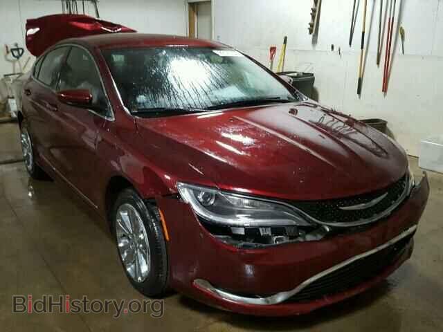 Фотография 1C3CCCAB7GN186305 - CHRYSLER 200 2016