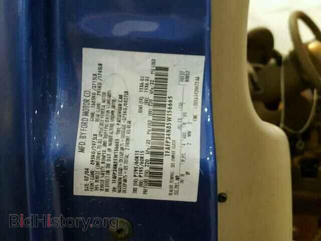 2005 FORD FOCUS - VIN: 1FAFP34N85W156665 - Фото 10