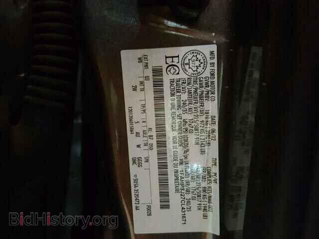 2012 FORD FOCUS - VIN: 1FAHP3J27CL431671 - Фото 10