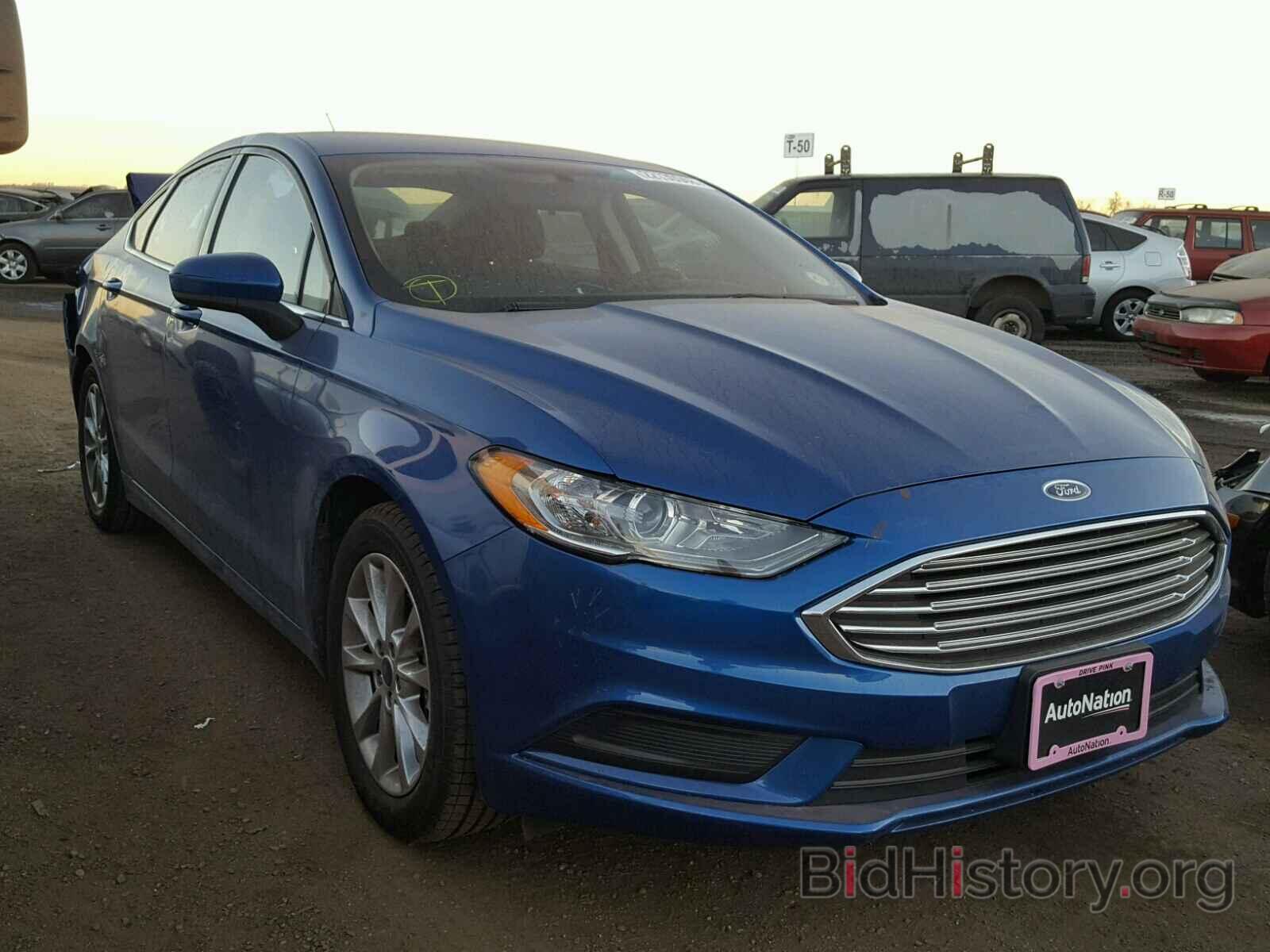 Фотография 3FA6P0HD1HR215093 - FORD FUSION 2017