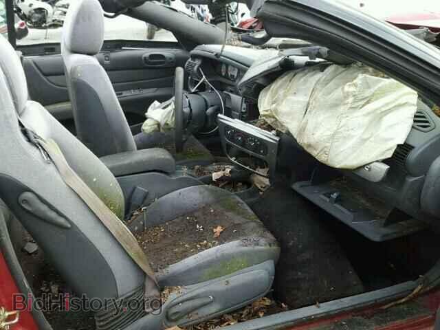 2004 CHRYSLER SEBRING - VIN: 1C3EL75R64N402826 - Фото 5