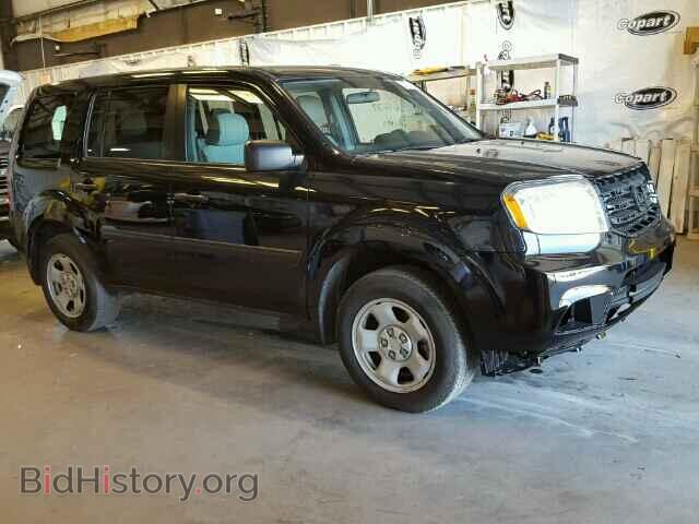Фотография 5FNYF4H26DB076845 - HONDA PILOT 2013