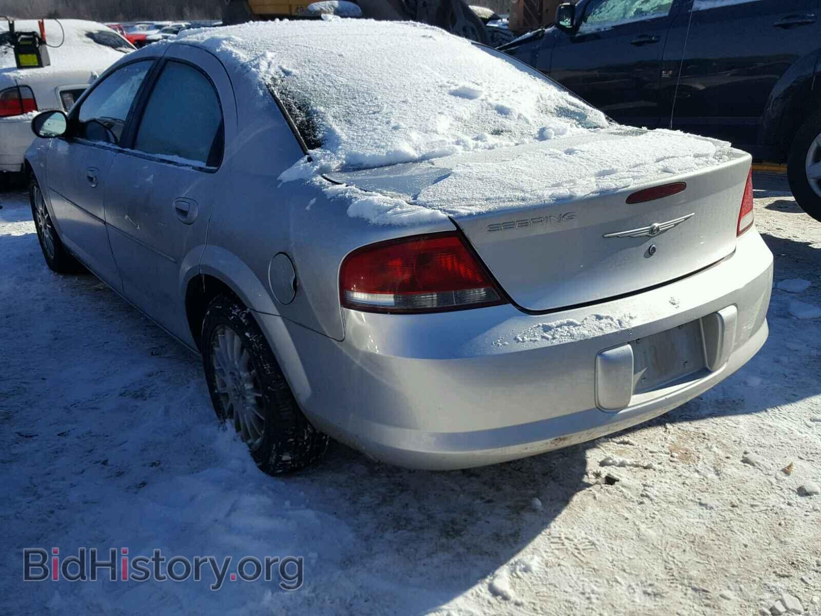 2004 CHRYSLER SEBRING - VIN: 1C3EL46X94N217424 - Фото 3