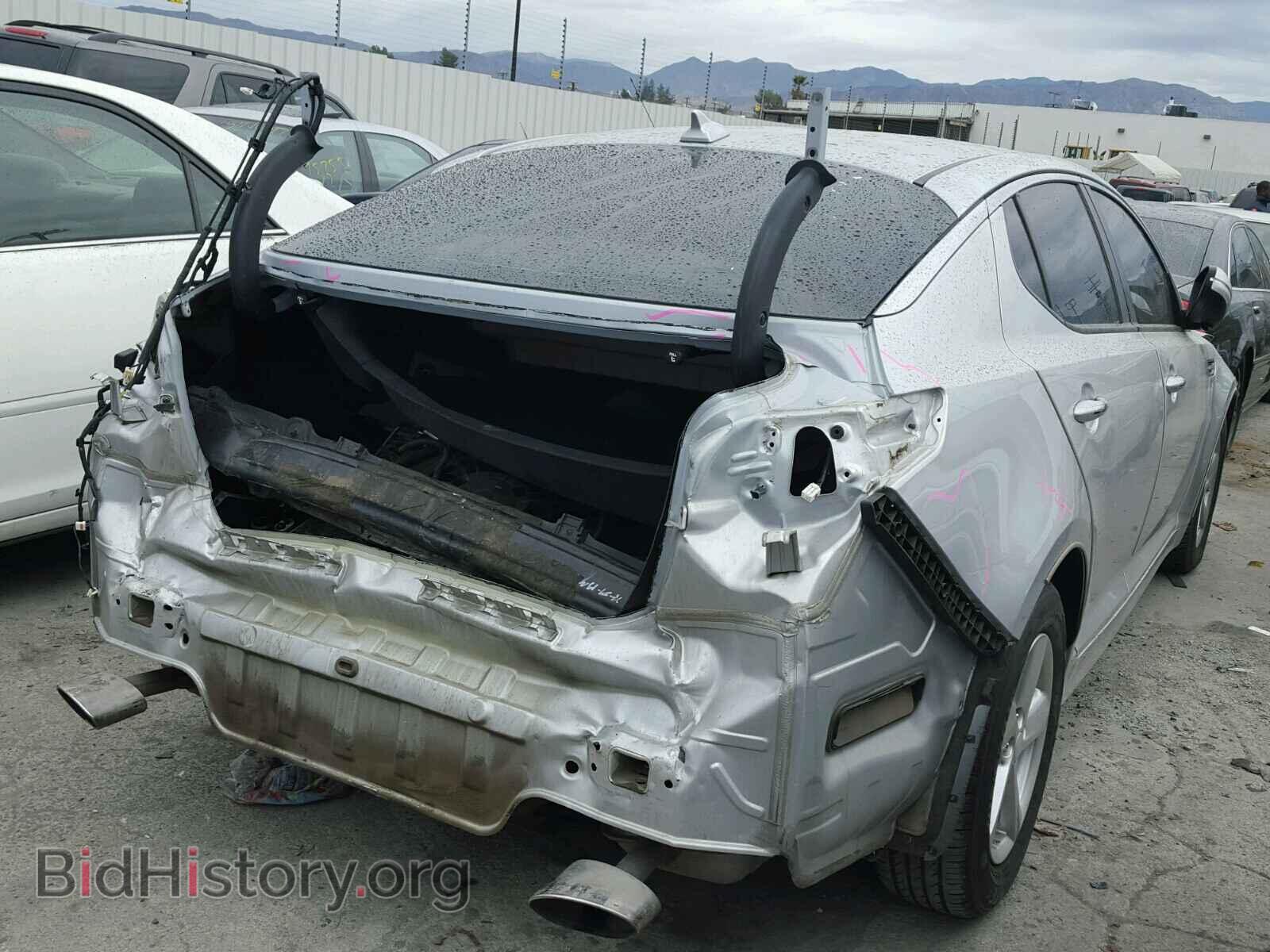 2014 KIA OPTIMA - VIN: KNAGM4A76E5458221 - Photo 4