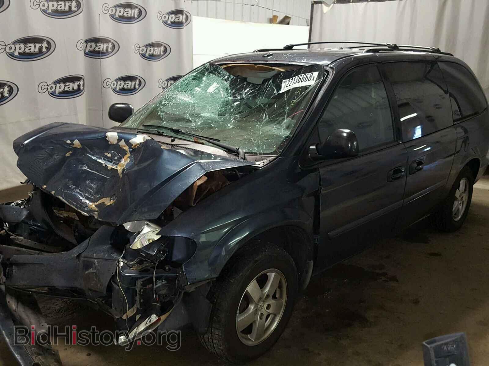 2007 DODGE CARAVAN - VIN: 2D4GP44L17R146545 - Фото 2