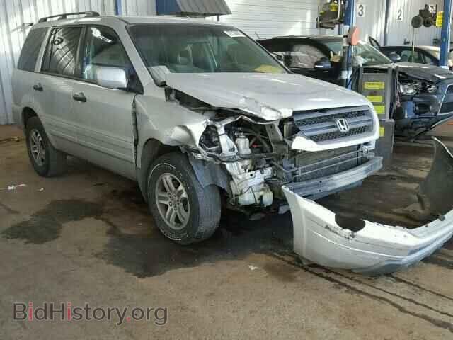 Photo 5FNYF18475B022021 - HONDA PILOT 2005